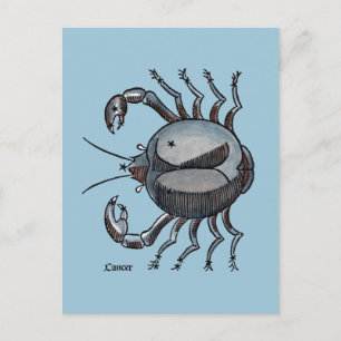 Carte Postale Zodiac: Cancer In Color