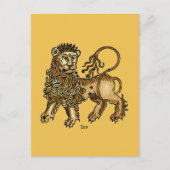 Carte Postale Zodiac : Leo, 1482 (Devant)