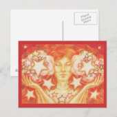 Carte postale Zodiac Libra (Devant / Derrière)