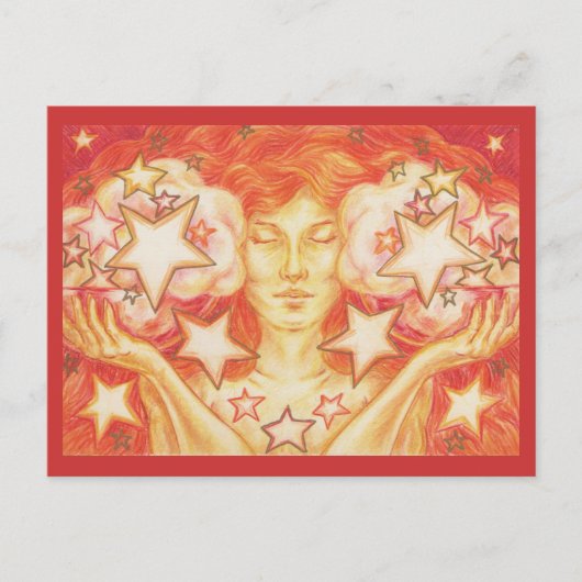 Carte postale Zodiac Libra (Devant)