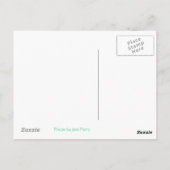 Carte postale Zodiac Pisces (Dos)