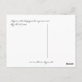 Carte Postale Zodiac sagitaire sagittarius (Dos)