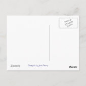 Carte postale Zodiac Scorpio (Dos)