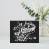 Carte Postale Zodiac Scorpio (Debout devant)