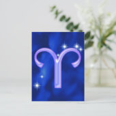 Carte Postale Zodiac sign aries (Debout devant)