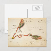 Carte postale "Zodiac Sign : Poissons" (Devant / Derrière)
