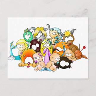 Carte Postale ZodiaK babes