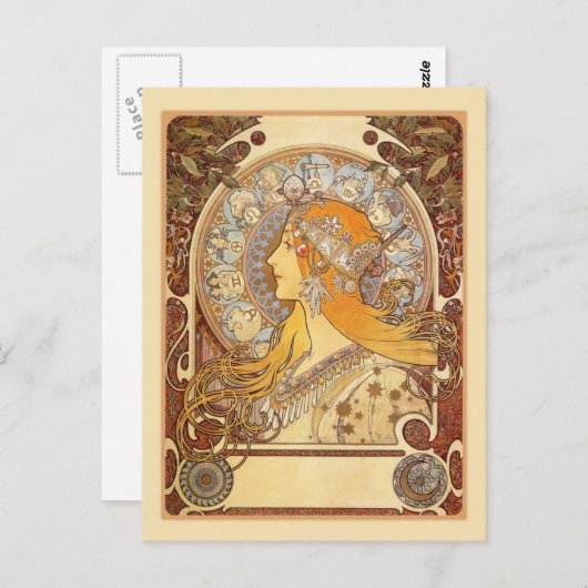 Carte Postale Zodiaque (Devant / Derrière)