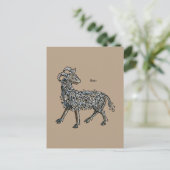 Carte Postale Zodiaque: Bélier, 1482 (Debout devant)