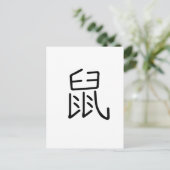 Carte Postale Zodiaque chinois - Rat (Debout devant)