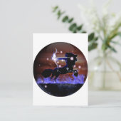 Carte Postale Zodiaque de donjon artisanal - Sagittarius (Debout devant)