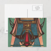 Carte Postale Zodiaque de Verseau (Devant / Derrière)