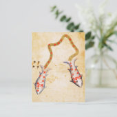 Carte Postale Zodiaque: Pisces, C1350 (Debout devant)