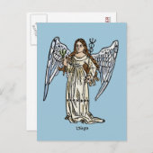 Carte Postale Zodiaque : Virgo, 1482 (Devant / Derrière)