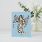 Carte Postale Zodiaque : Virgo, 1482 (Debout devant)