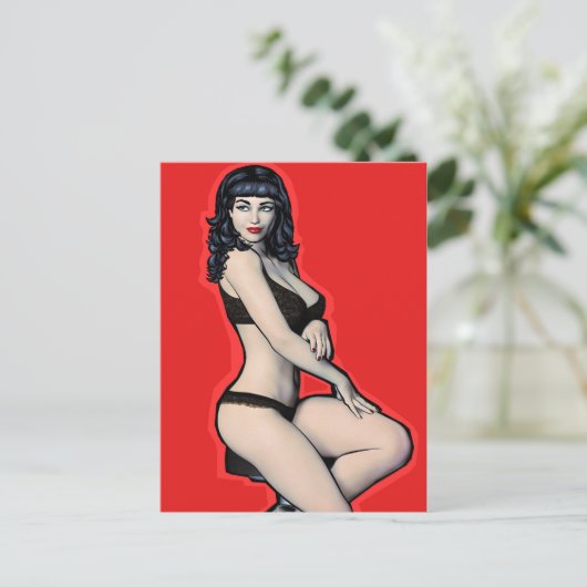 Carte Postale Zoey (Debout devant)