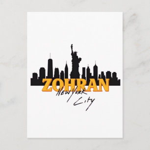 Carte Postale Zohran Mamdani pour Maire NYC Démocrate