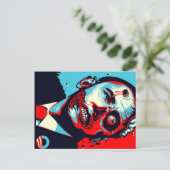 Carte Postale zombi d'obama (Debout devant)