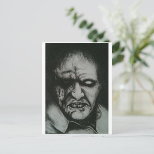 Carte Postale zombie (Debout devant)