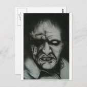 Carte Postale zombie (Devant / Derrière)
