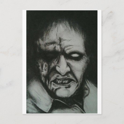 Carte Postale zombie (Devant)
