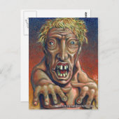 Carte Postale zombie (Devant / Derrière)