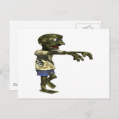 Carte Postale Zombie (Devant / Derrière)
