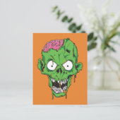 Carte postale Zombie (Debout devant)