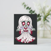 Carte Postale Zombie Banshee (Debout devant)
