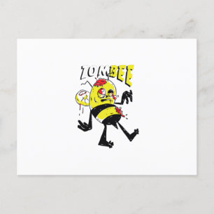 Carte Postale Zombie Bee
