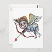 Carte Postale Zombie Cupid (Devant / Derrière)