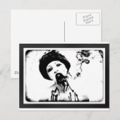 Carte Postale Zombie des années 60 (Devant / Derrière)