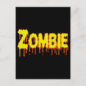 Carte Postale Zombie Drip (Devant)