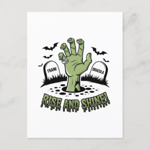 Carte Postale Zombie Halloween Halloween Halloween Halloween Amu