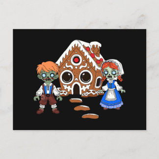 Carte Postale Zombie Hansel et Gretel