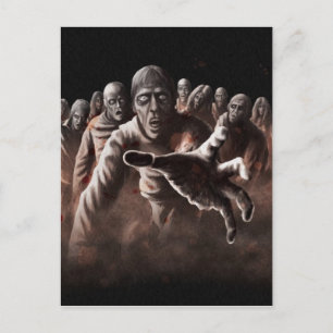 Carte Postale Zombie Horde