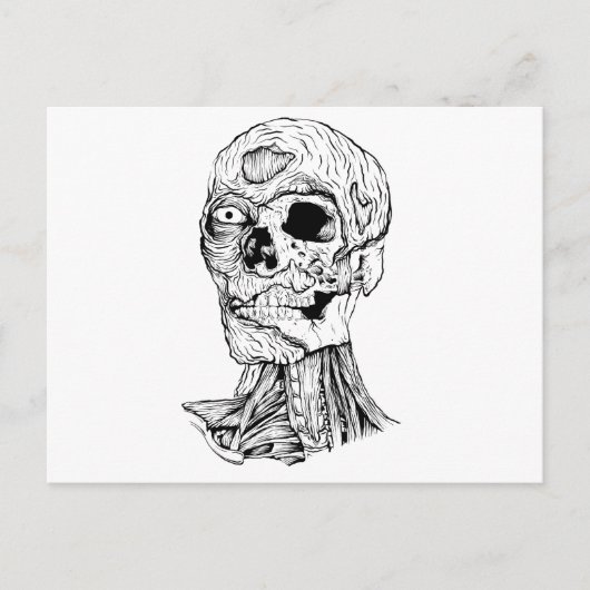 Carte Postale Zombie - Jeffery (Devant)