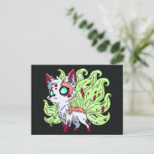 Carte Postale Zombie Kitsune (Debout devant)