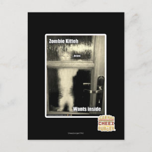 Carte Postale Zombie Kitteh