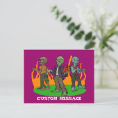Carte Postale Zombie Love (Debout devant)