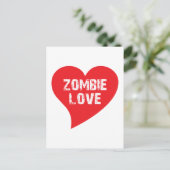 Carte Postale Zombie Love (Debout devant)