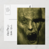 Carte postale ZOMBIE par 'L'Alexandre Tormenté' (Devant / Derrière)