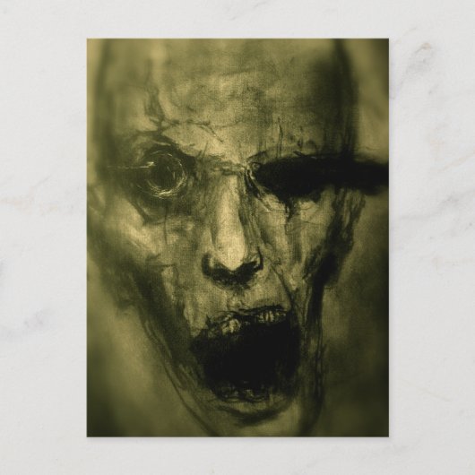 Carte postale ZOMBIE par 'L'Alexandre Tormenté' (Devant)