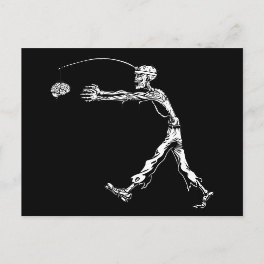 Carte Postale Zombie Perpétuel (Devant)
