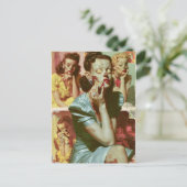 Carte Postale Zombie Pin-Up IV (Debout devant)
