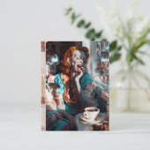 Carte Postale Zombie Pin-Up V (Debout devant)