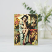 Carte Postale Zombie Pin-Up's II (Debout devant)