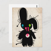 Carte Postale Zombie Piñata (Devant / Derrière)