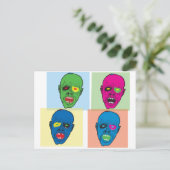 Carte Postale zombie pop (Debout devant)