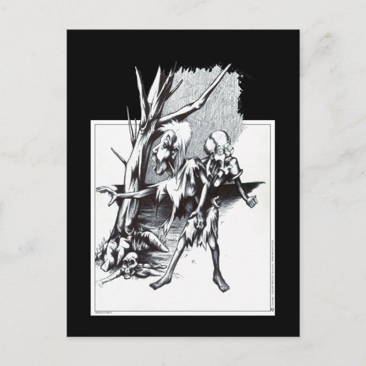 Carte Postale Zombies (Devant)